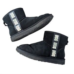 UGG classic mini side logo II suede